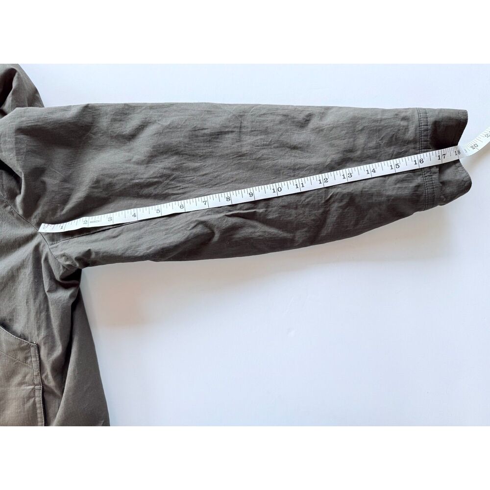 NWT J.Crew Womens Short Barn Jacket in Mossy Brown English Ripstop Cotton Medium - Picture 15 of 15